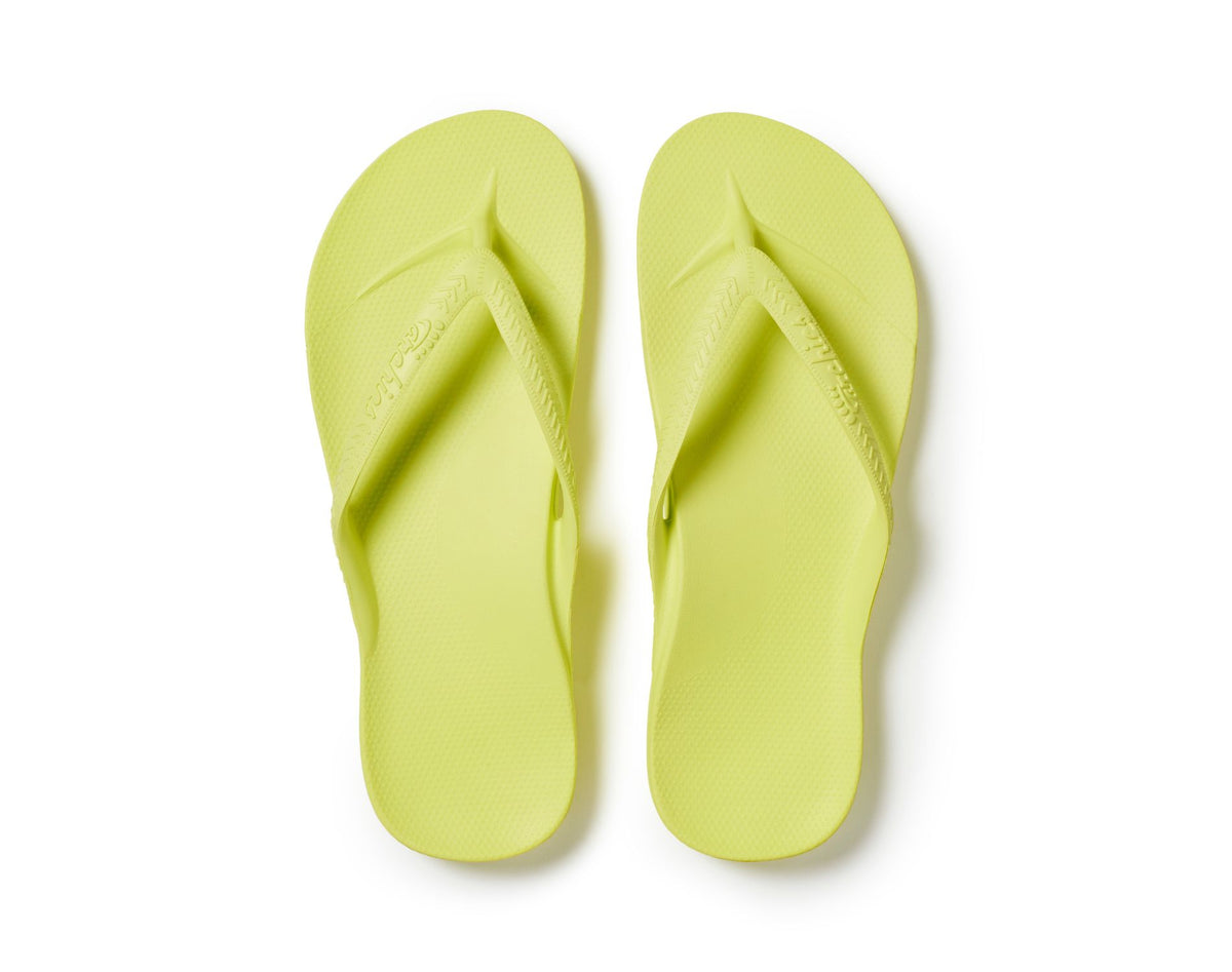 Archies Original Thongs Limelight