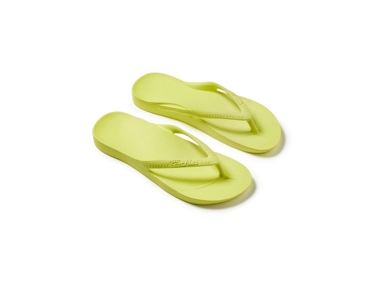 Archies Original Thongs Limelight
