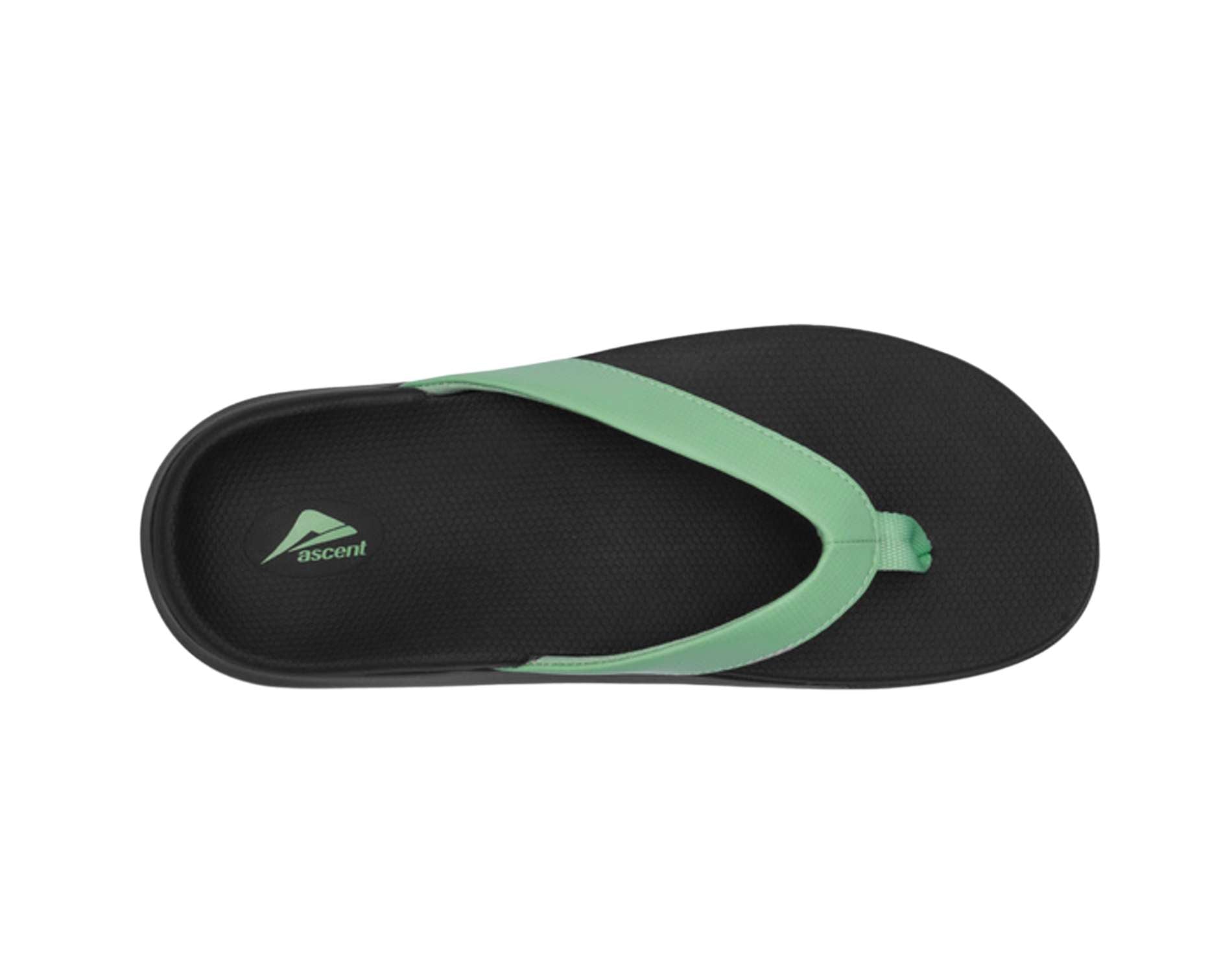 Ascent's Groove sandals for women in sage colour