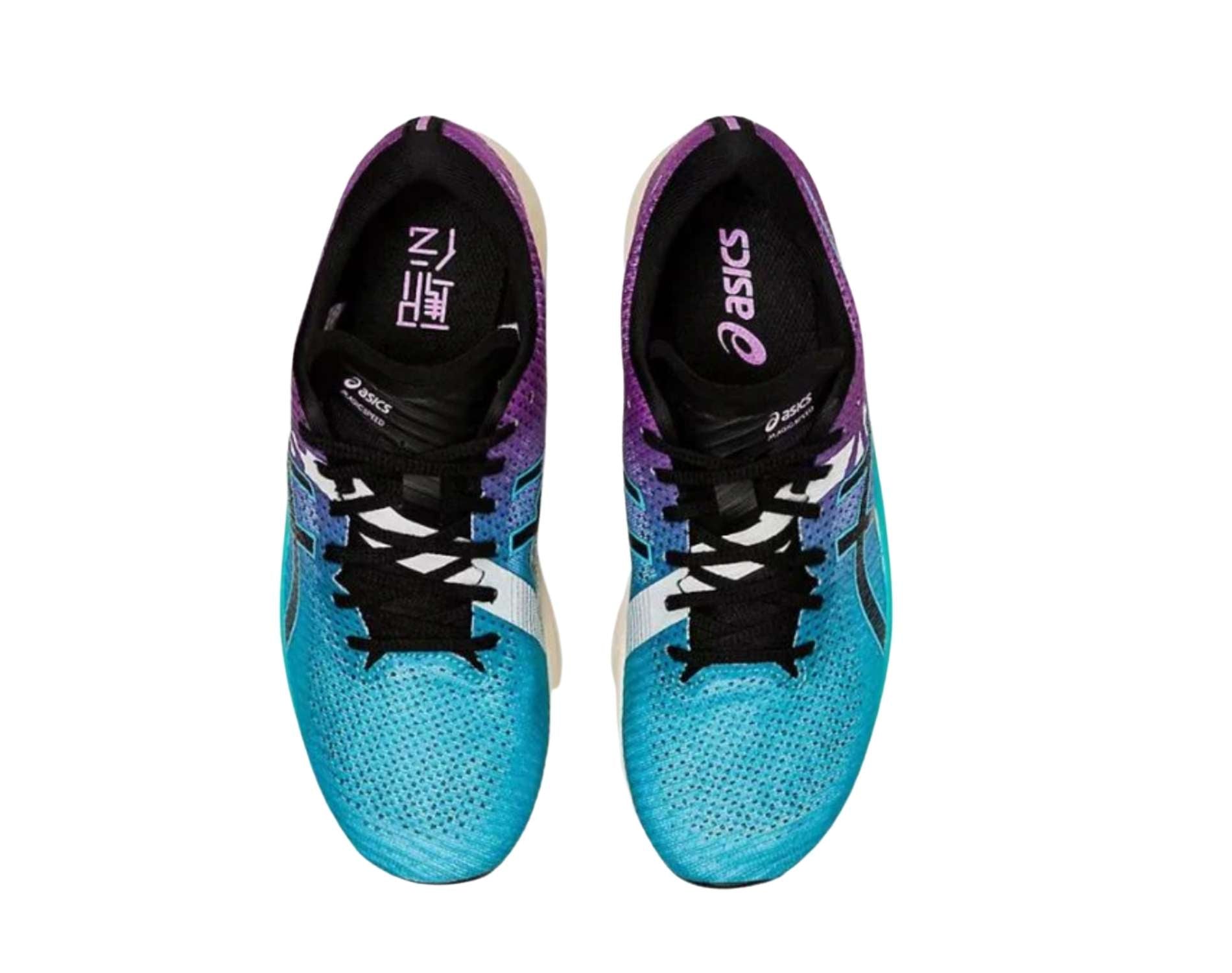 Asics Magic Speed 2 womens running shoes in aquarium black colour