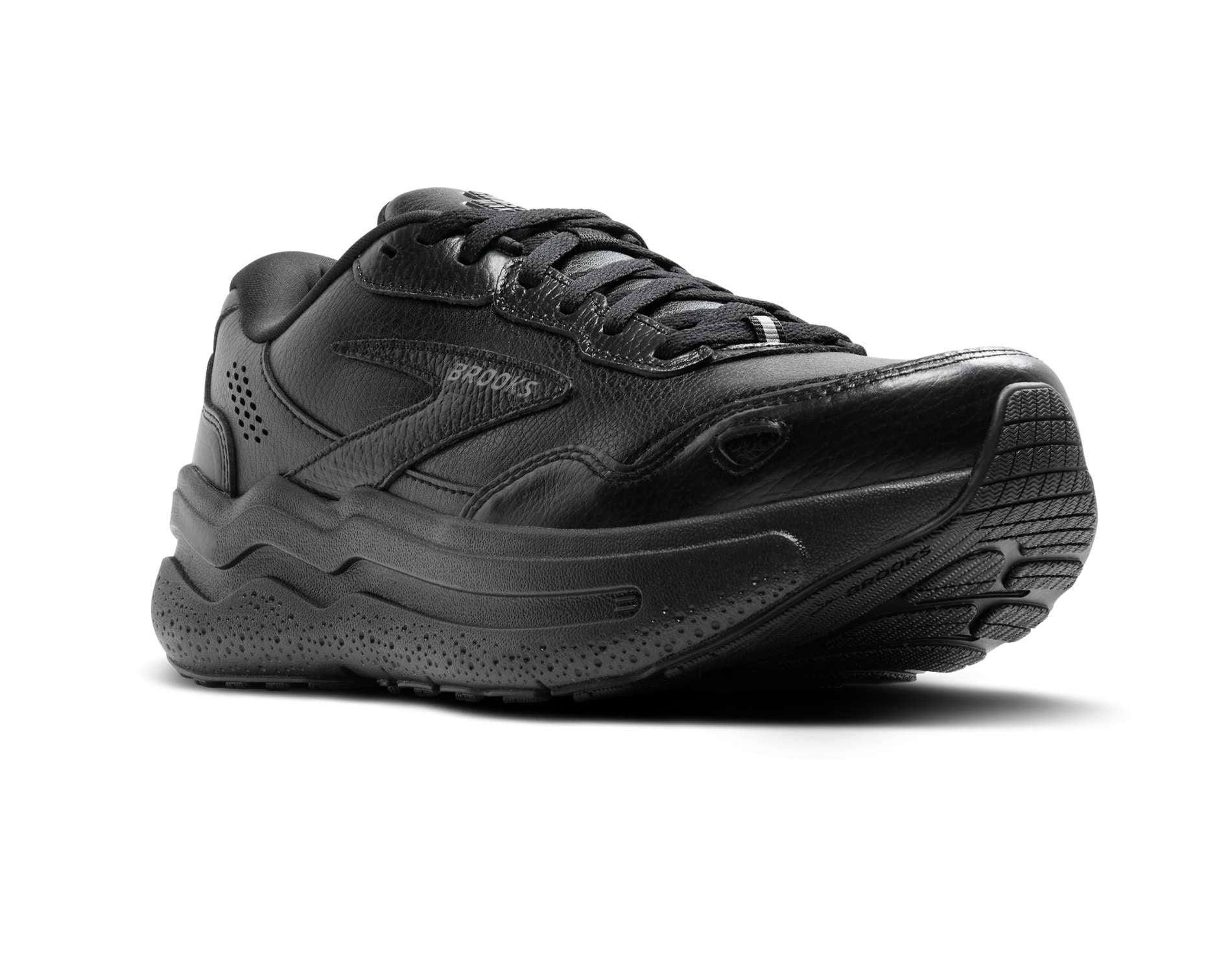 Brooks Ghost Max 2 Leather Womens Wide Running Shoes