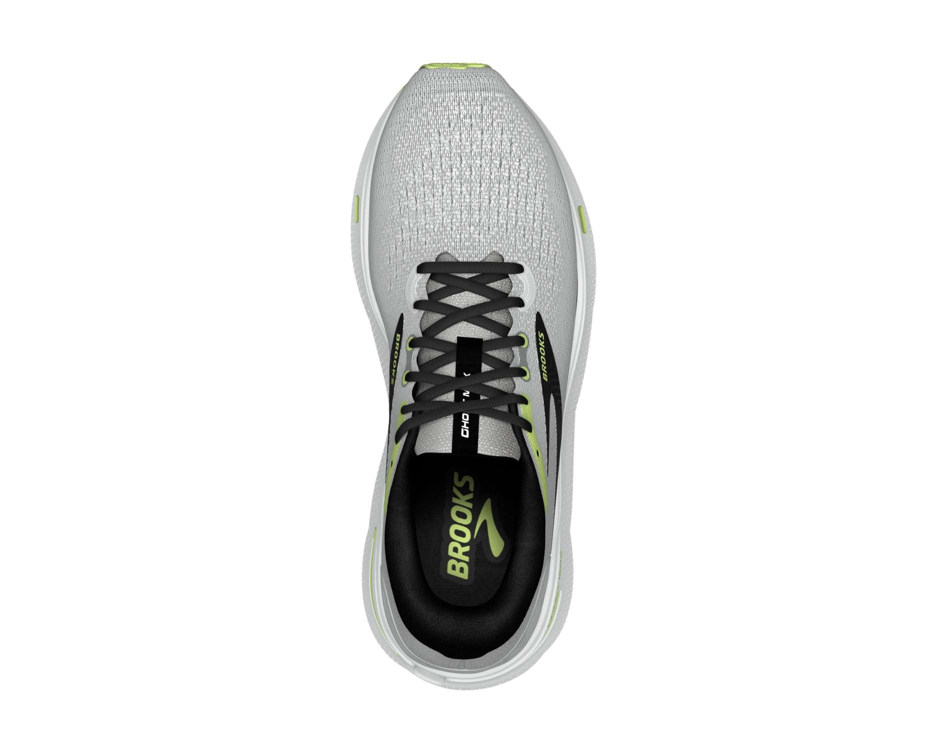Brooks Ghost Max mens neutral running shoe in d standard with in dawn blue black green colour