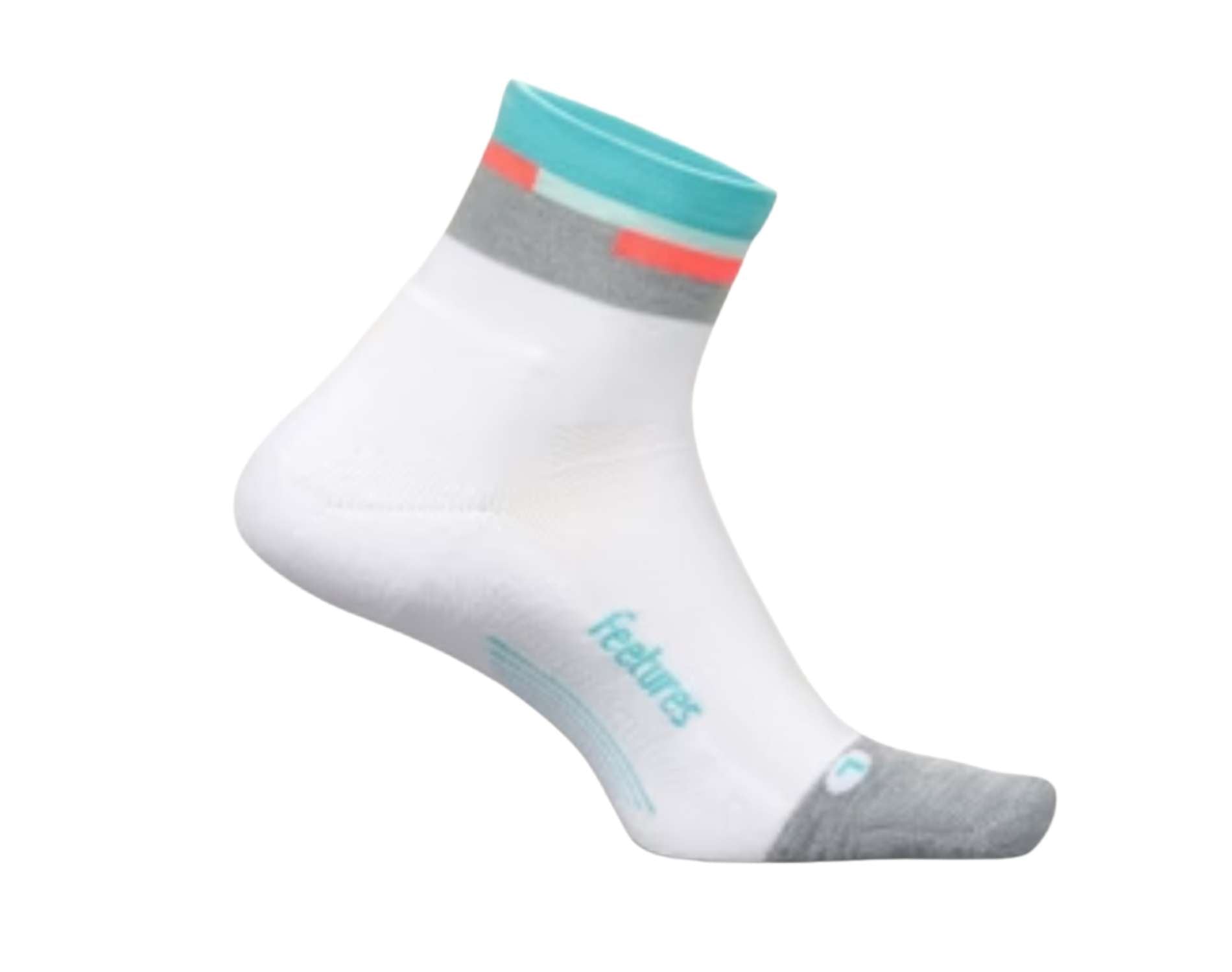 Feetures Elite Light Cushion Quarter Socks