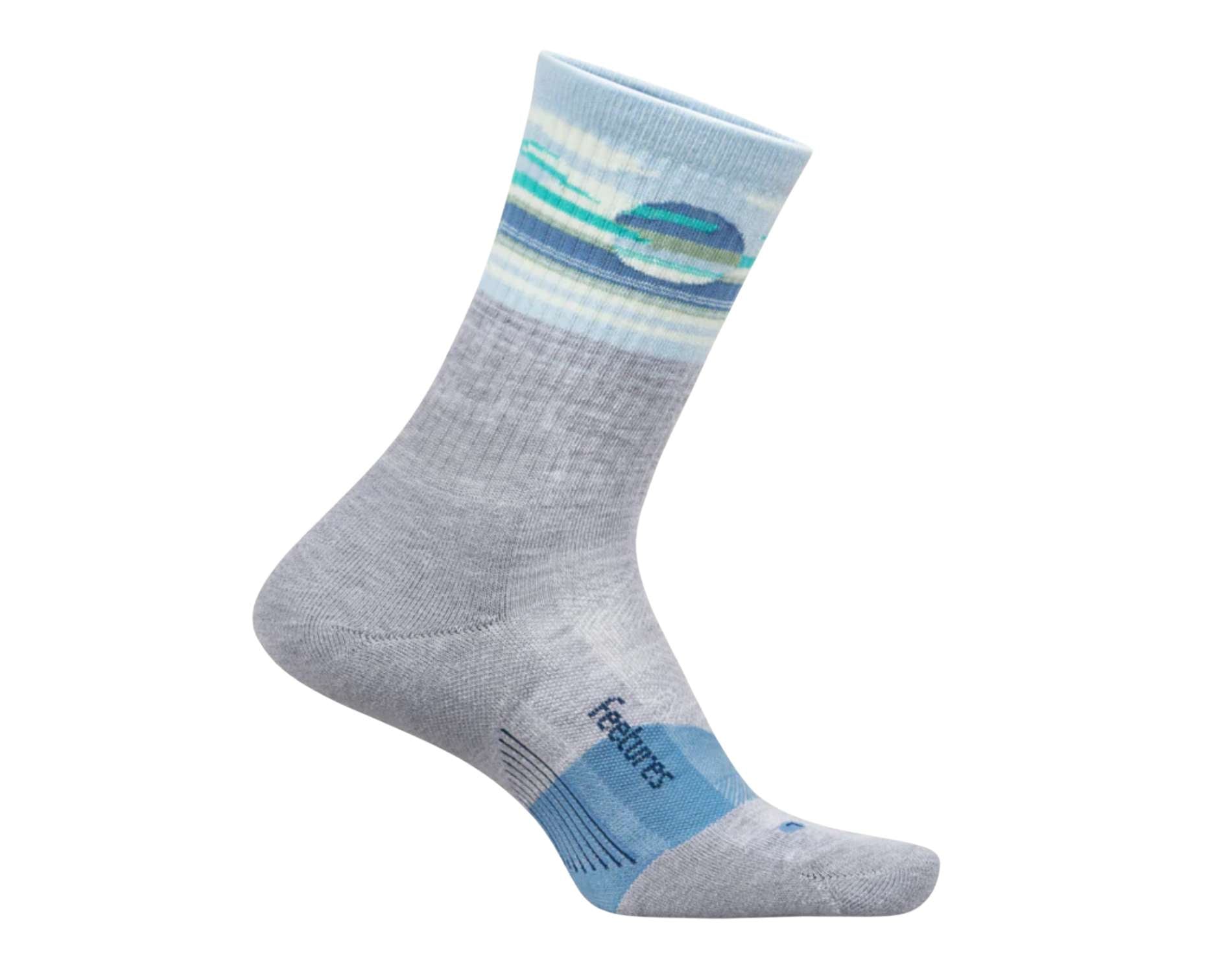 Feetures Trail Max Cushion Mini Crew Socks