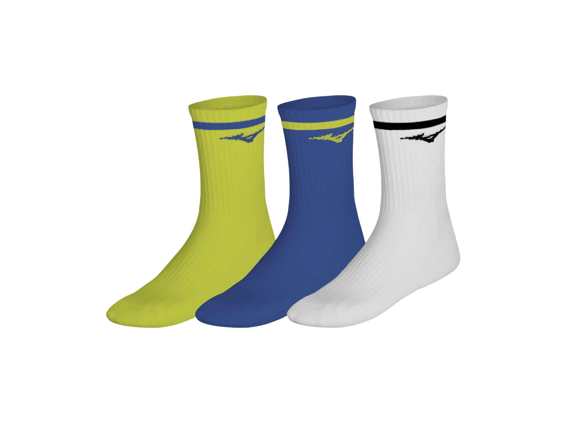 Mizuno 3 Pack Training Crew Socks