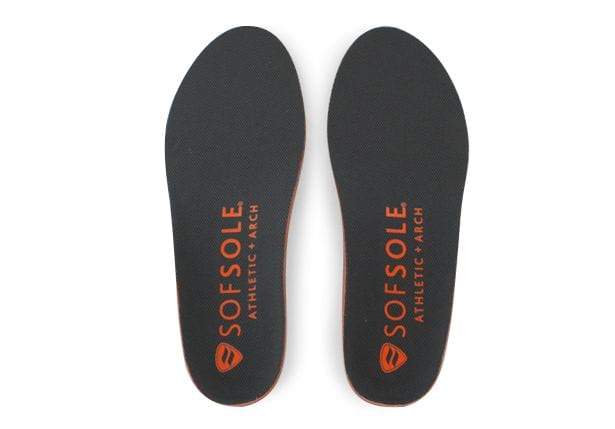 Sof Sole Insoles 7-8.5 Sofsole Perform Athletic + Arch Mens Insole Active Feet 096506130785