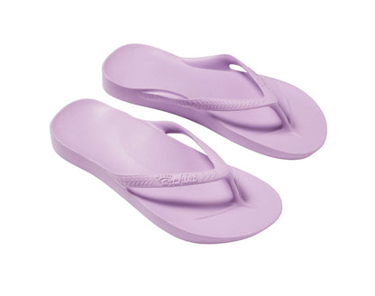 Archies Arch Support Thongs Lilac