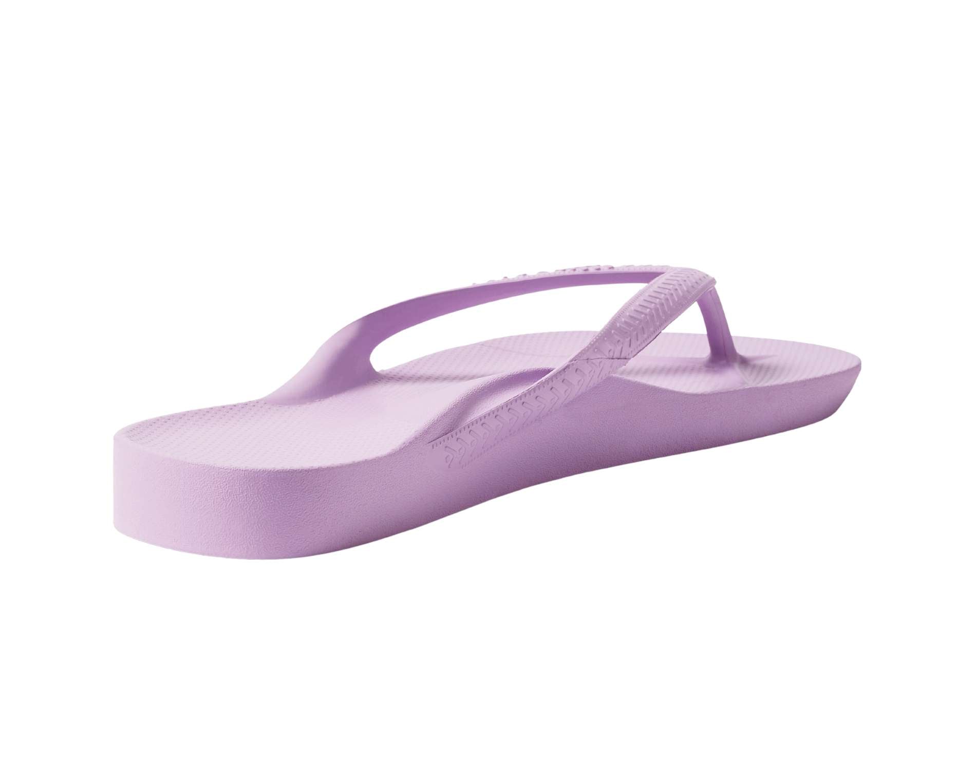 Archies Arch Support Thongs Lilac