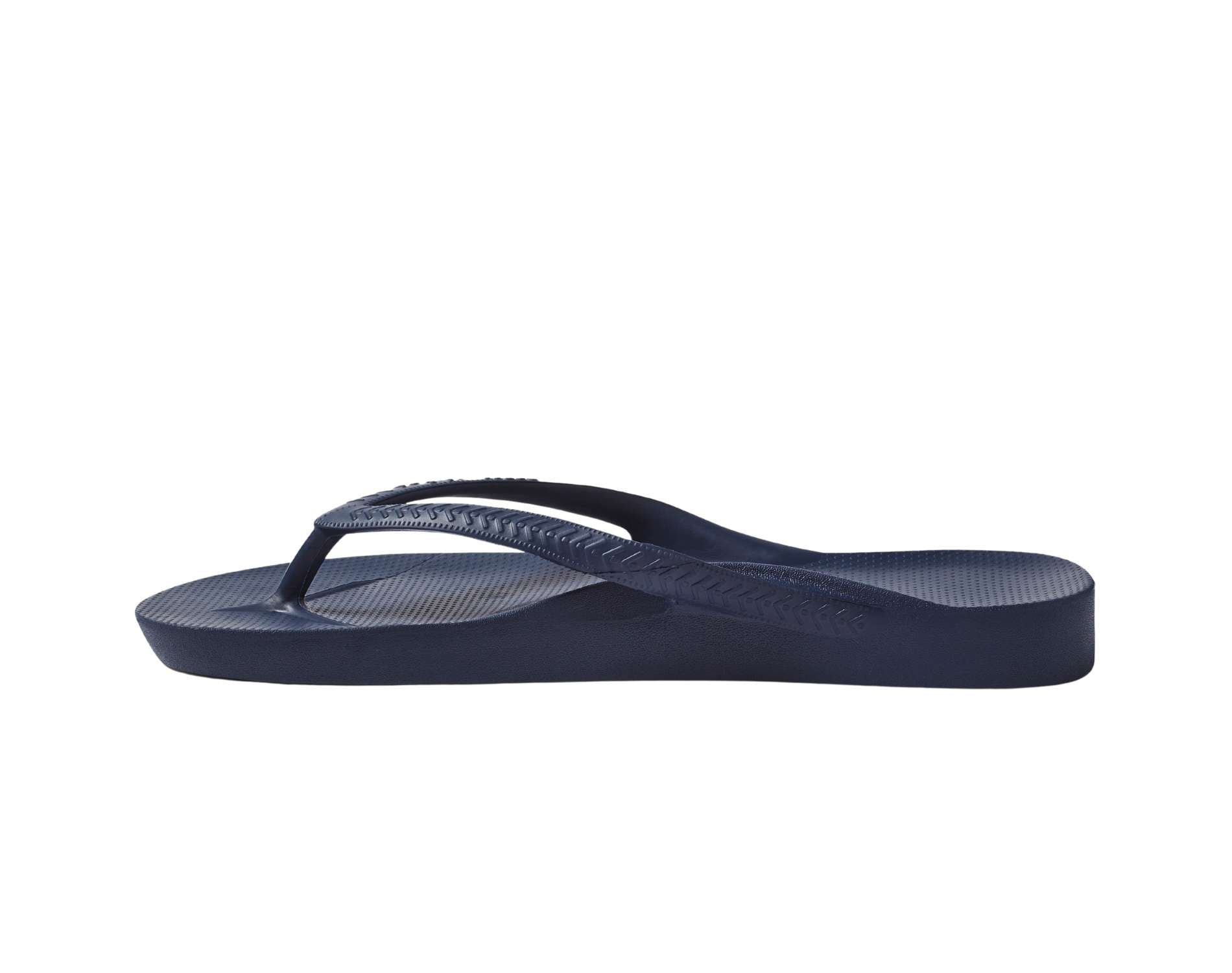 Archies arch support thongs in navy colour