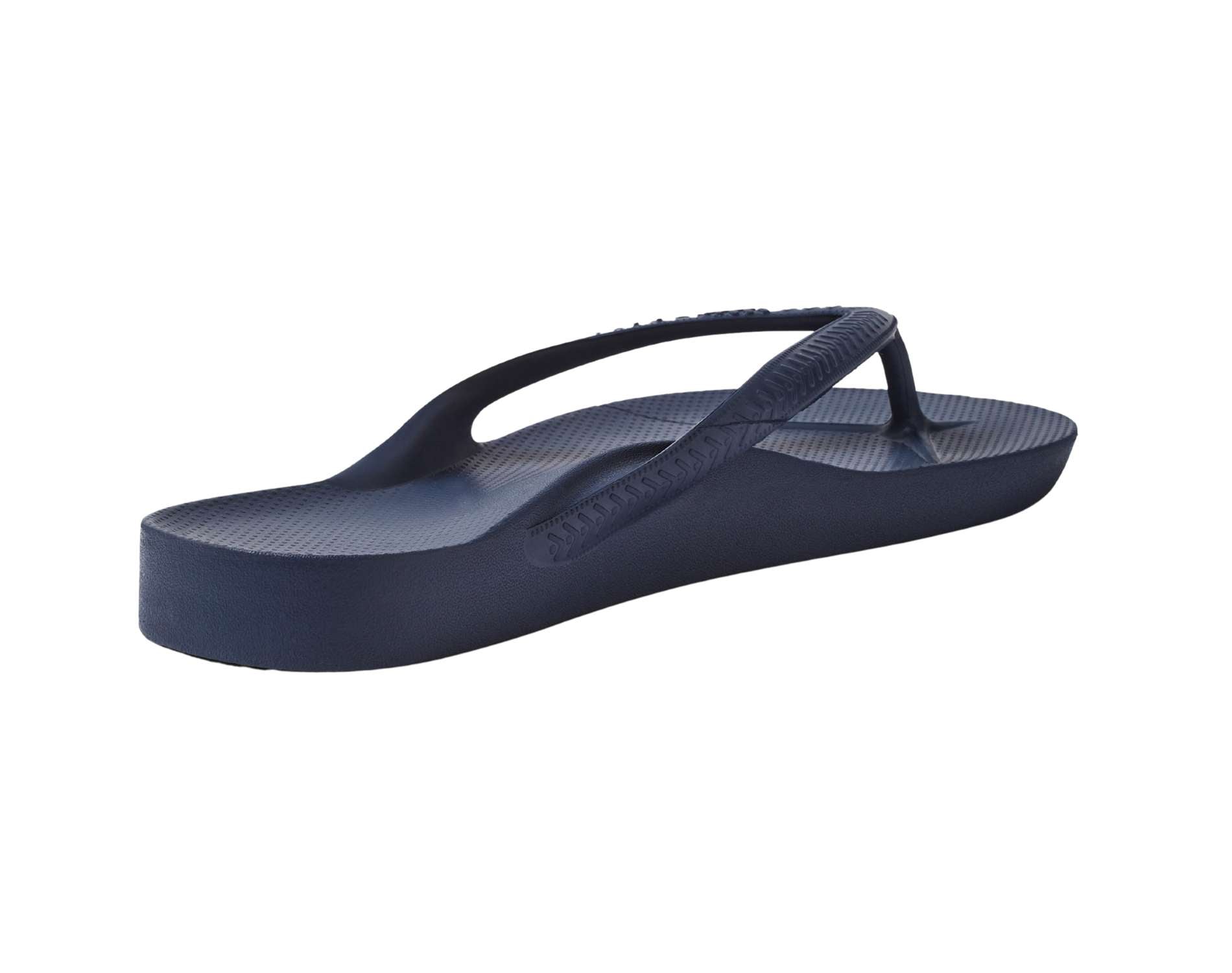 Archies arch support thongs in navy colour