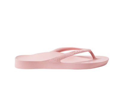 Archies arch support thongs in pink colour