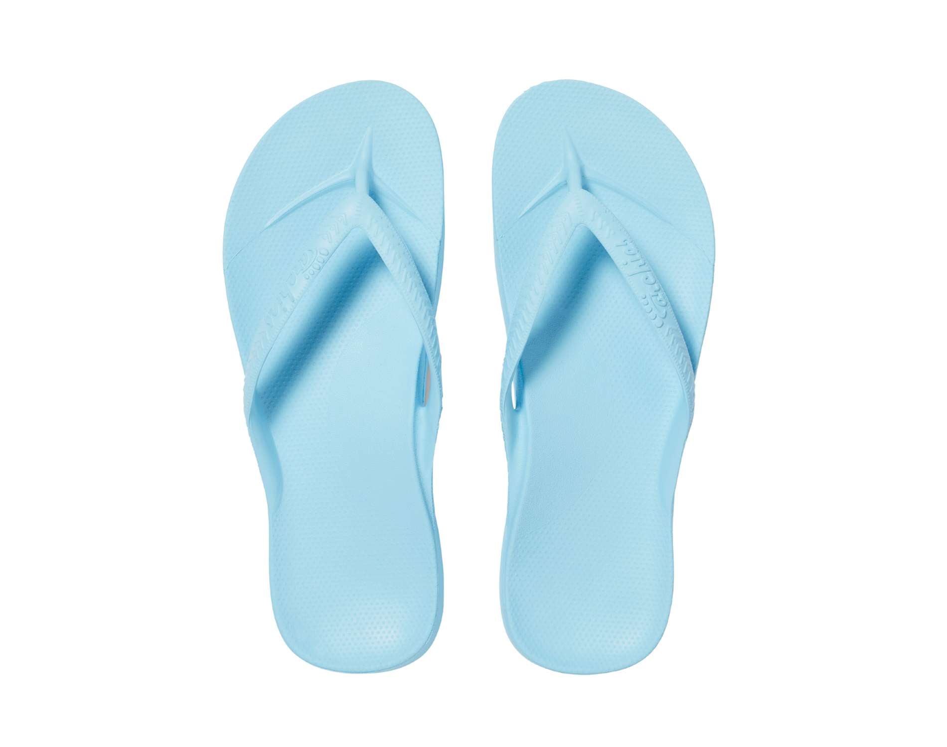Archies Arch Support Thongs Sky Blue – Active Feet
