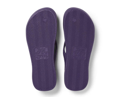 Archies Arch Support Thongs Acai Purple