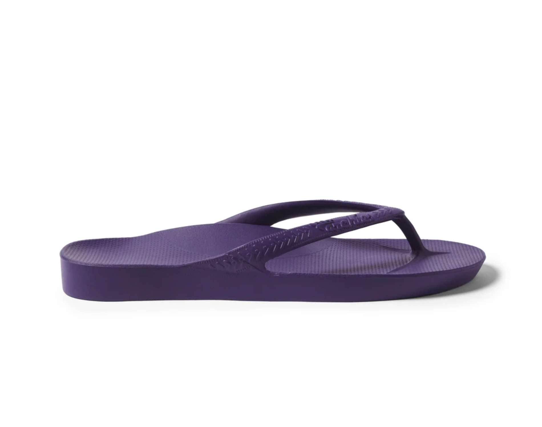 Archies Arch Support Thongs Acai Purple