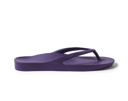 Archies Arch Support Thongs Acai Purple
