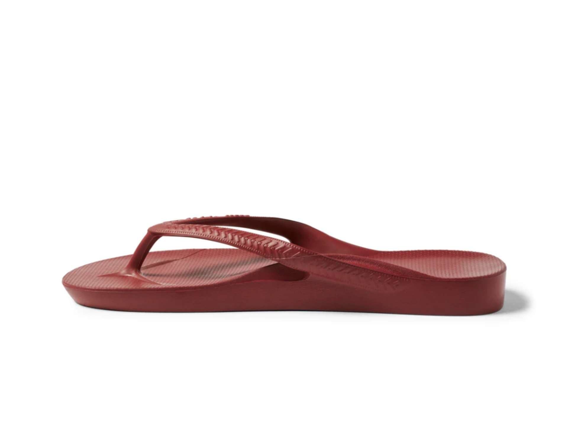 Archies Arch Support Thongs Sangria