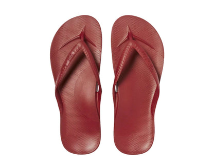 Archies Arch Support Thongs Sangria