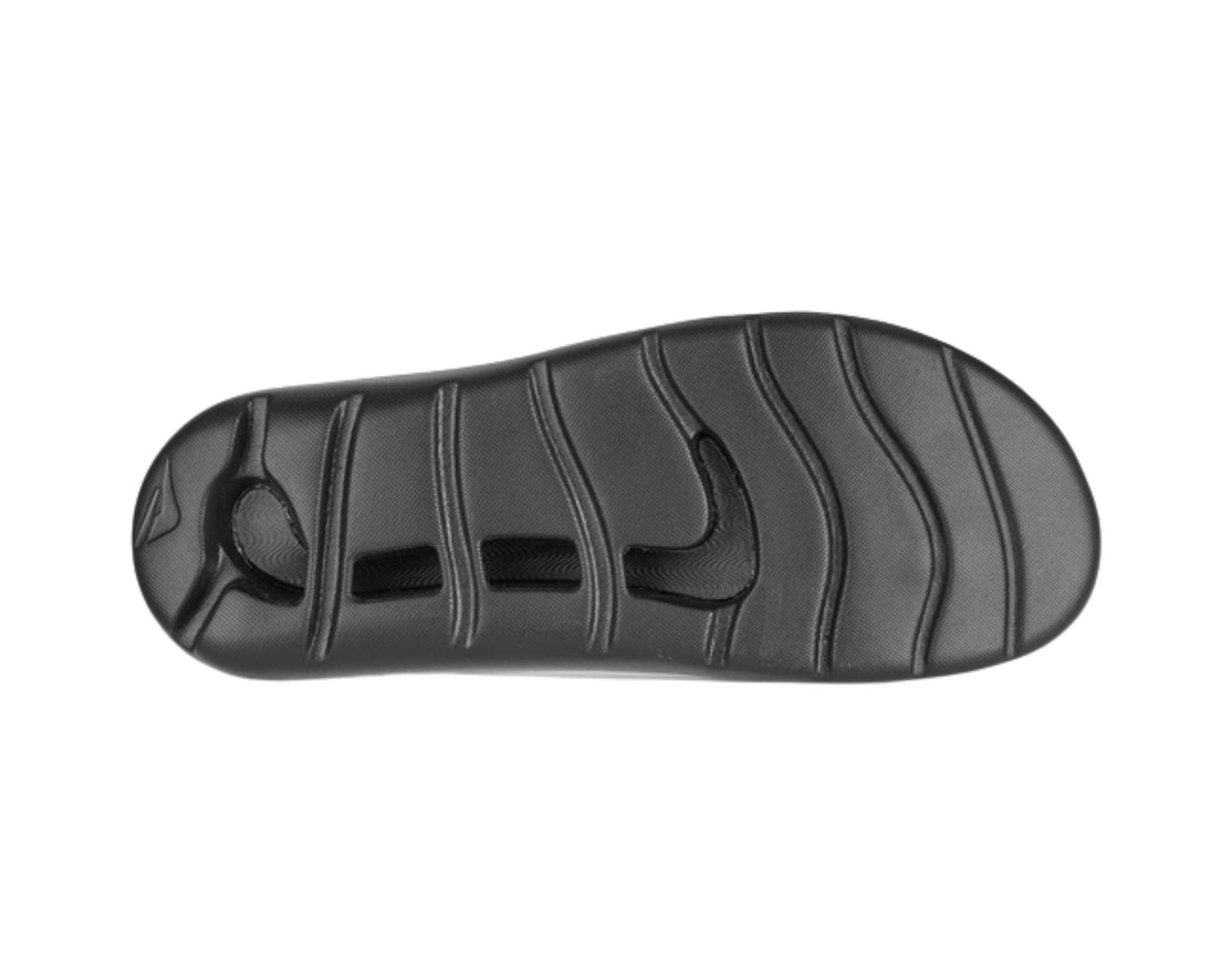 Ascent's Groove sandals for women in black colour