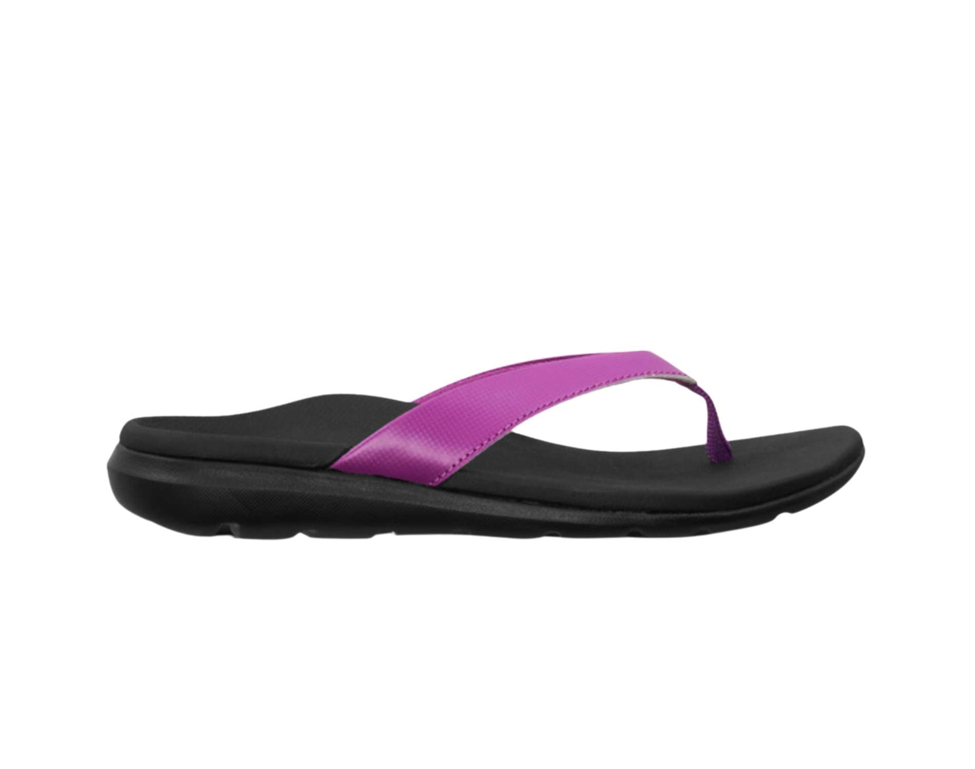 Ascent's Groove sandals for women in fuchsia colour