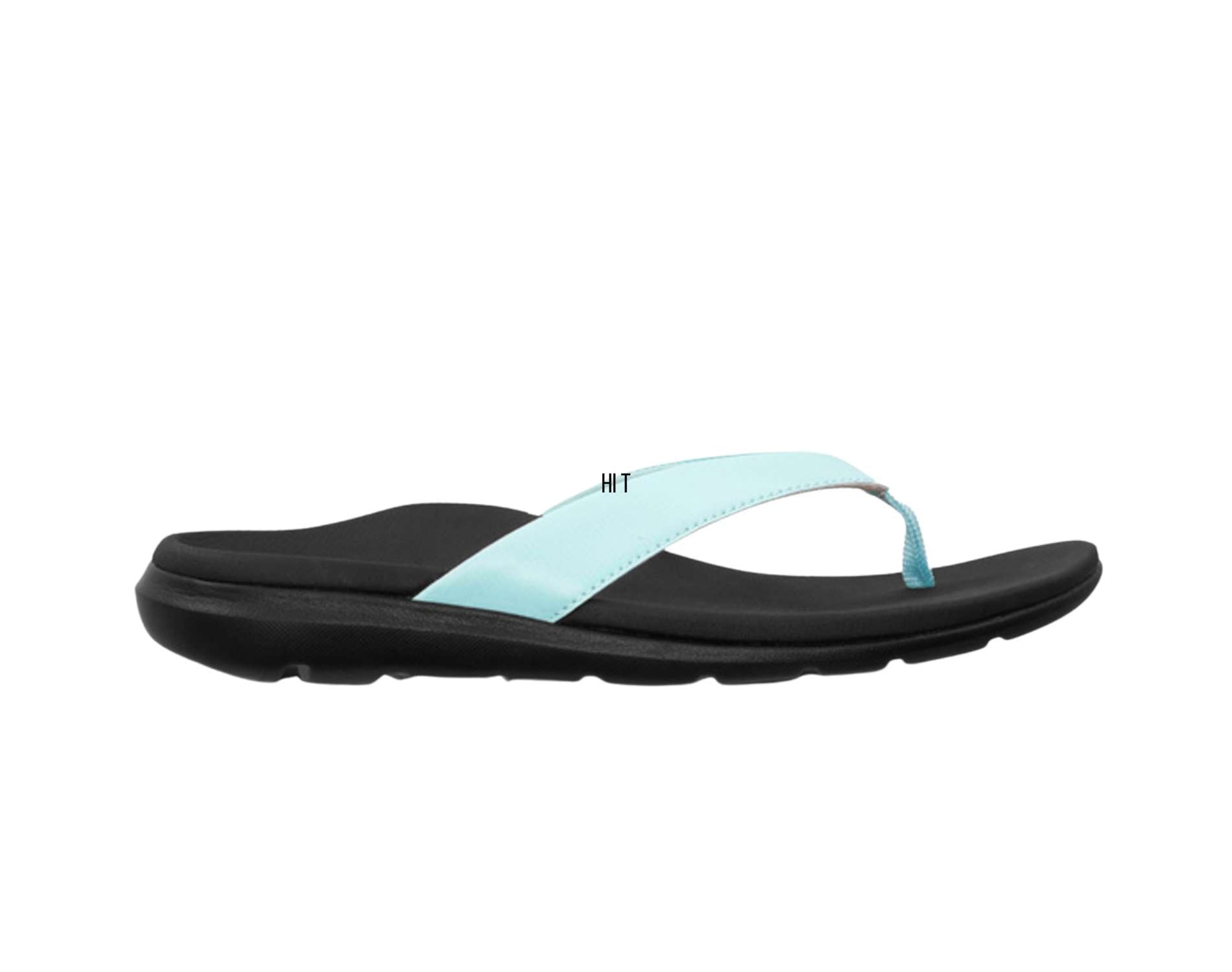 Ascent's Groove sandals for women in sky blue colour