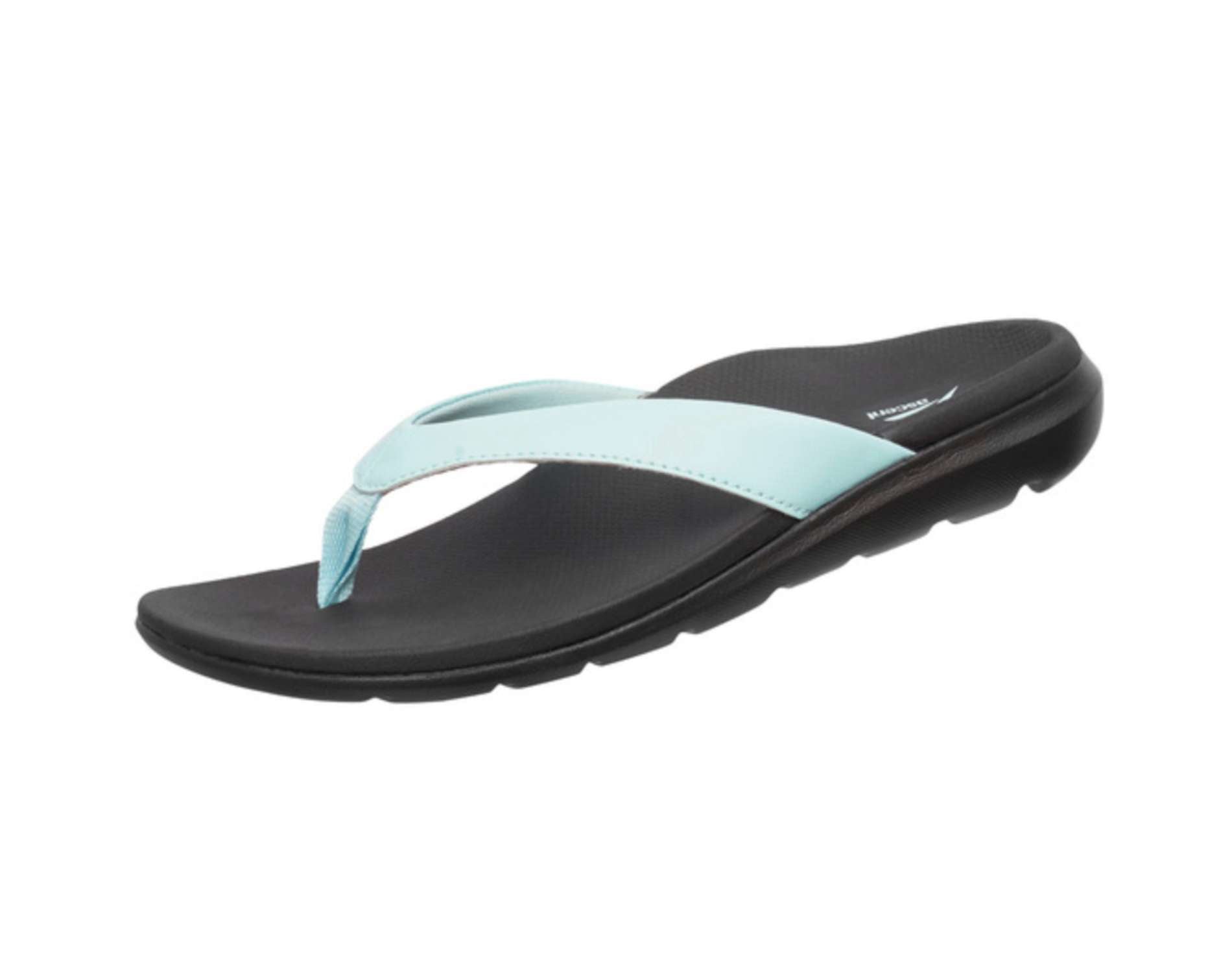 Ascent's Groove sandals for women in sky blue colour