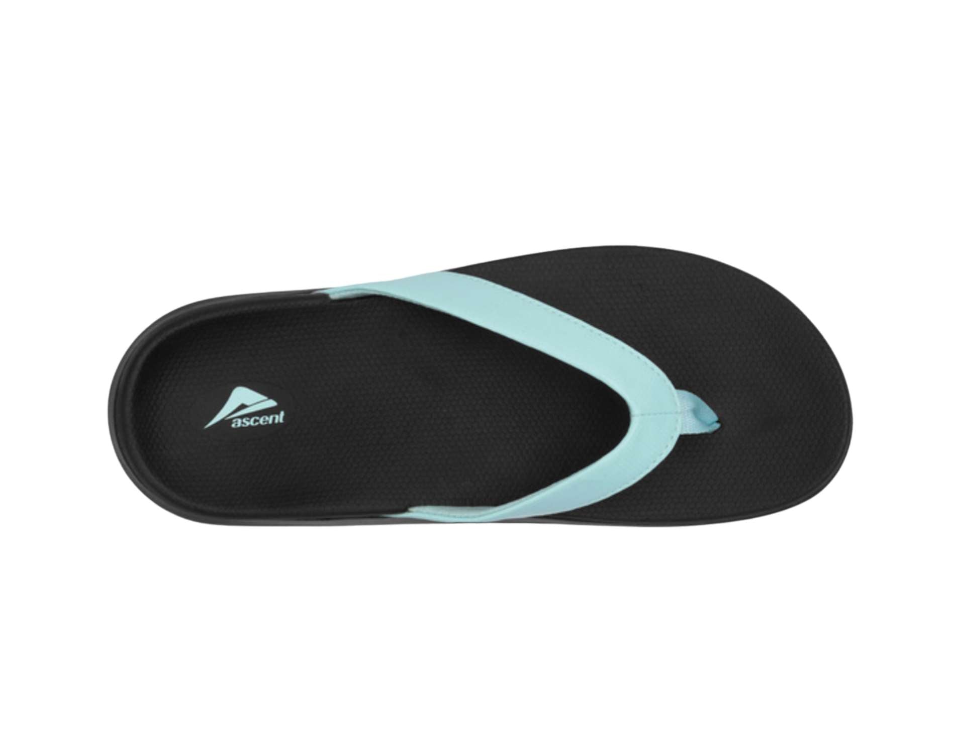 Ascent's Groove sandals for women in sky blue colour