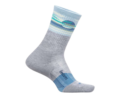 Feetures Trail Max Cushion Mini Crew Socks