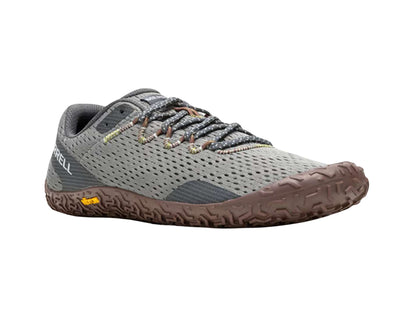 Merrell Vapor Glow 6 Mens barefoot runners in charcoal marron colour