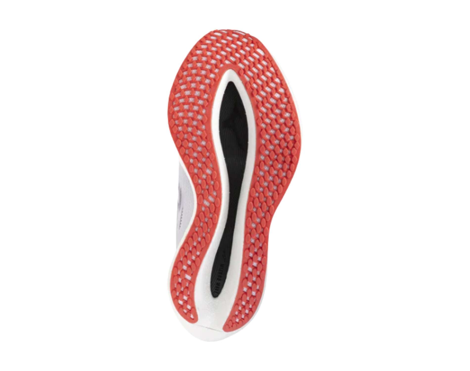 Mizuno Rebellion Pro 2 womens lightweight shoe in b width and in white harbor mist cayenne colour