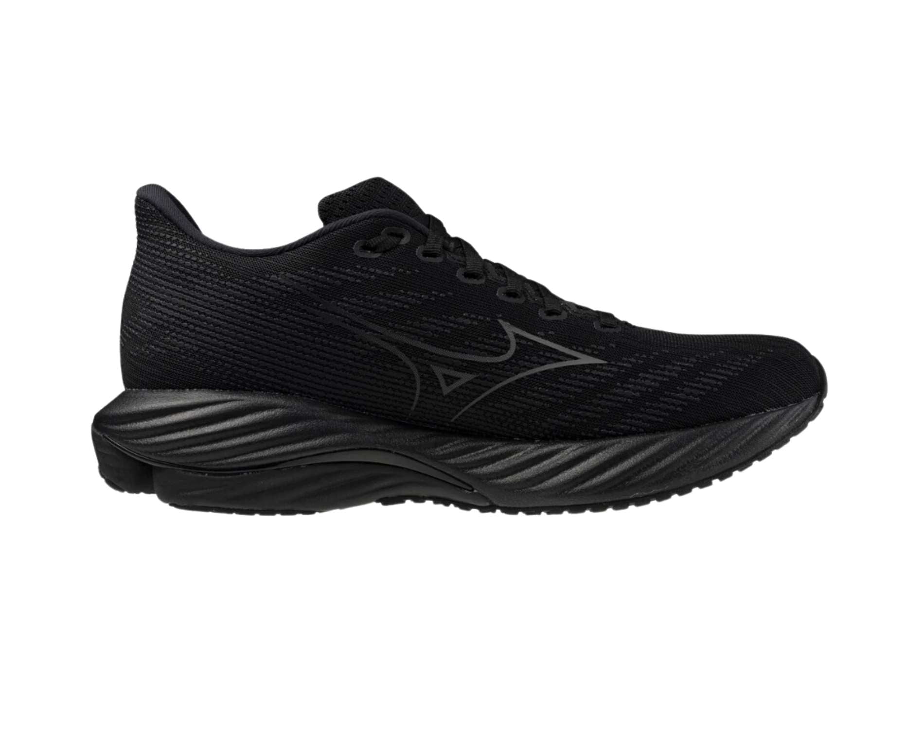 Mizuno Wave rider 28 Mens 2e wide widthBlack Quiet Shade Ebony 03