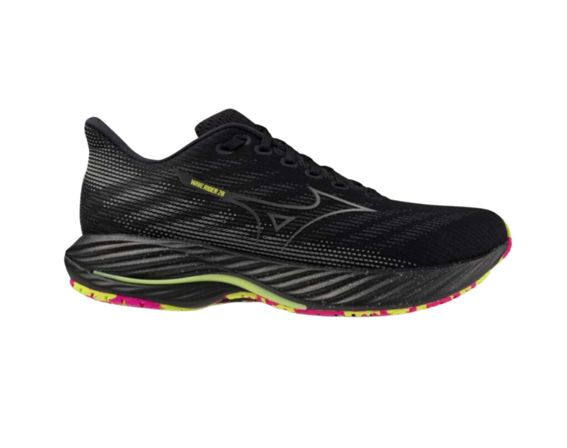 Mizuno Wave Rider 28 Unisex - Energy In The Dark