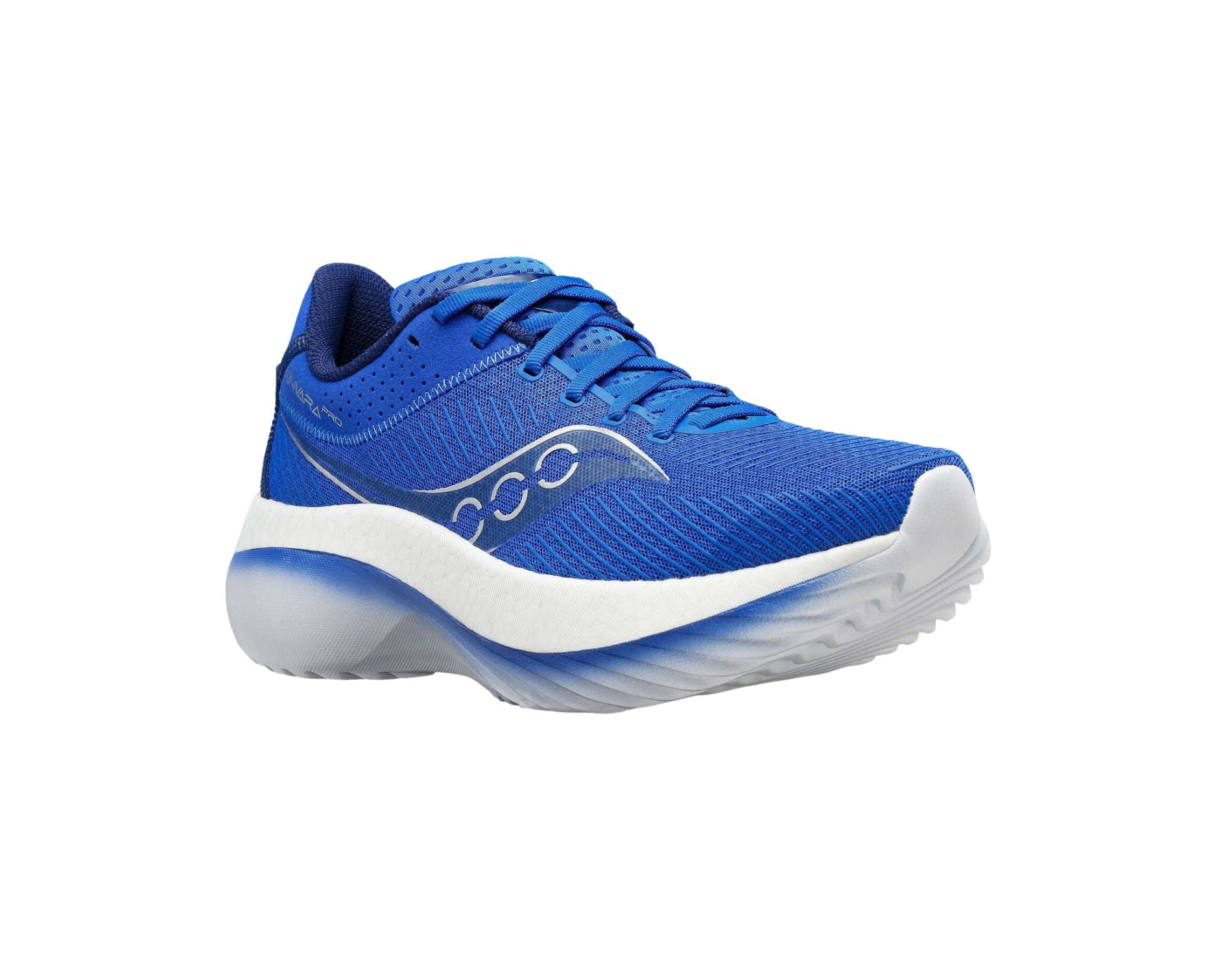 SAucony Kinvara Pro d standard width mens running shoes  in superblue indigo
