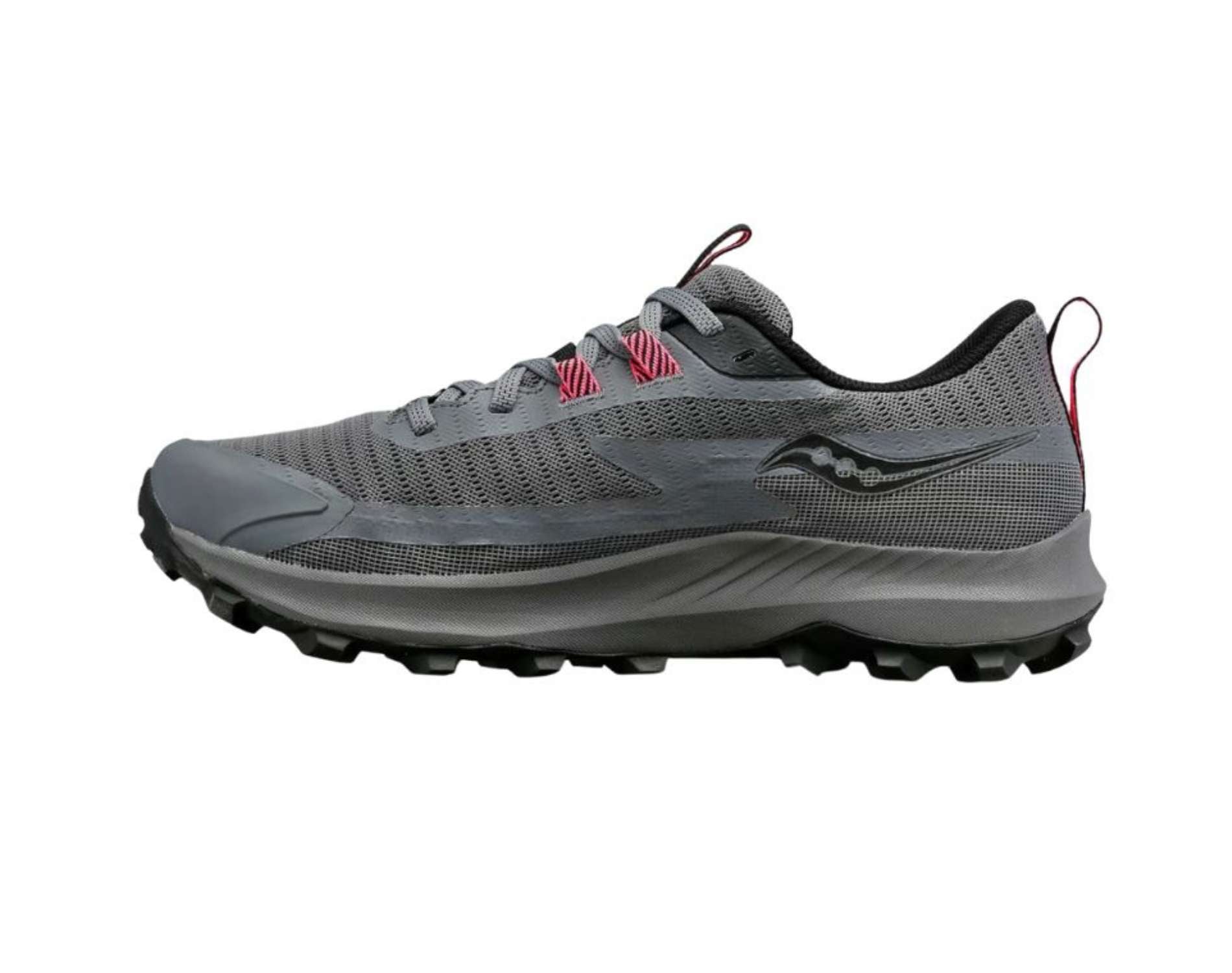 Saucony Peregrine 13 GTX Womens standard width in gravel black colour