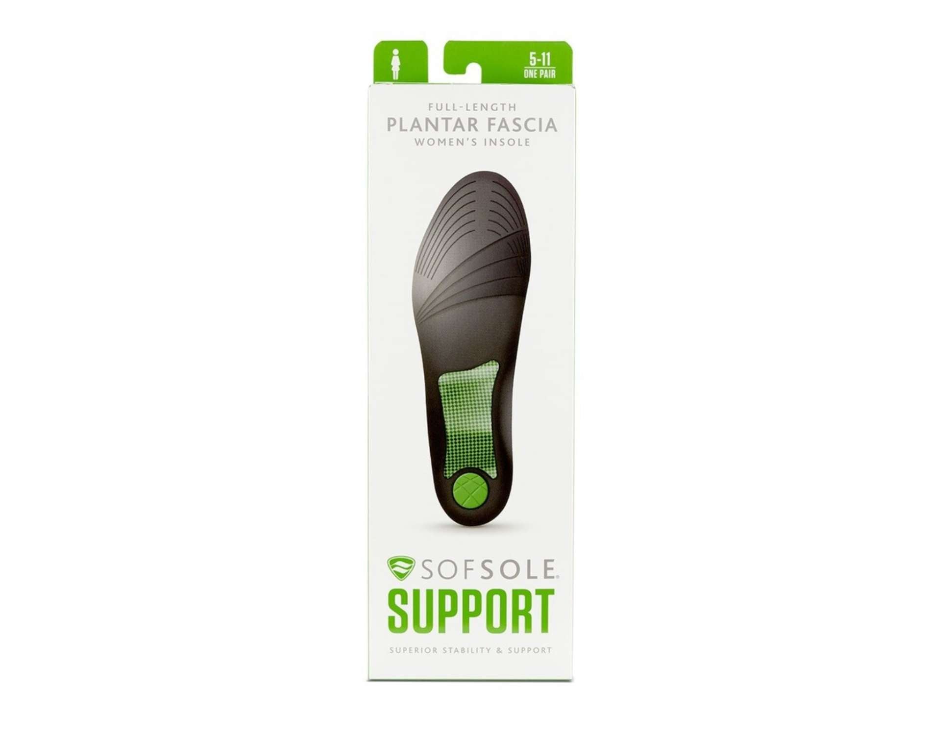 Sof Sole Full Length Plantar Fascia Womens