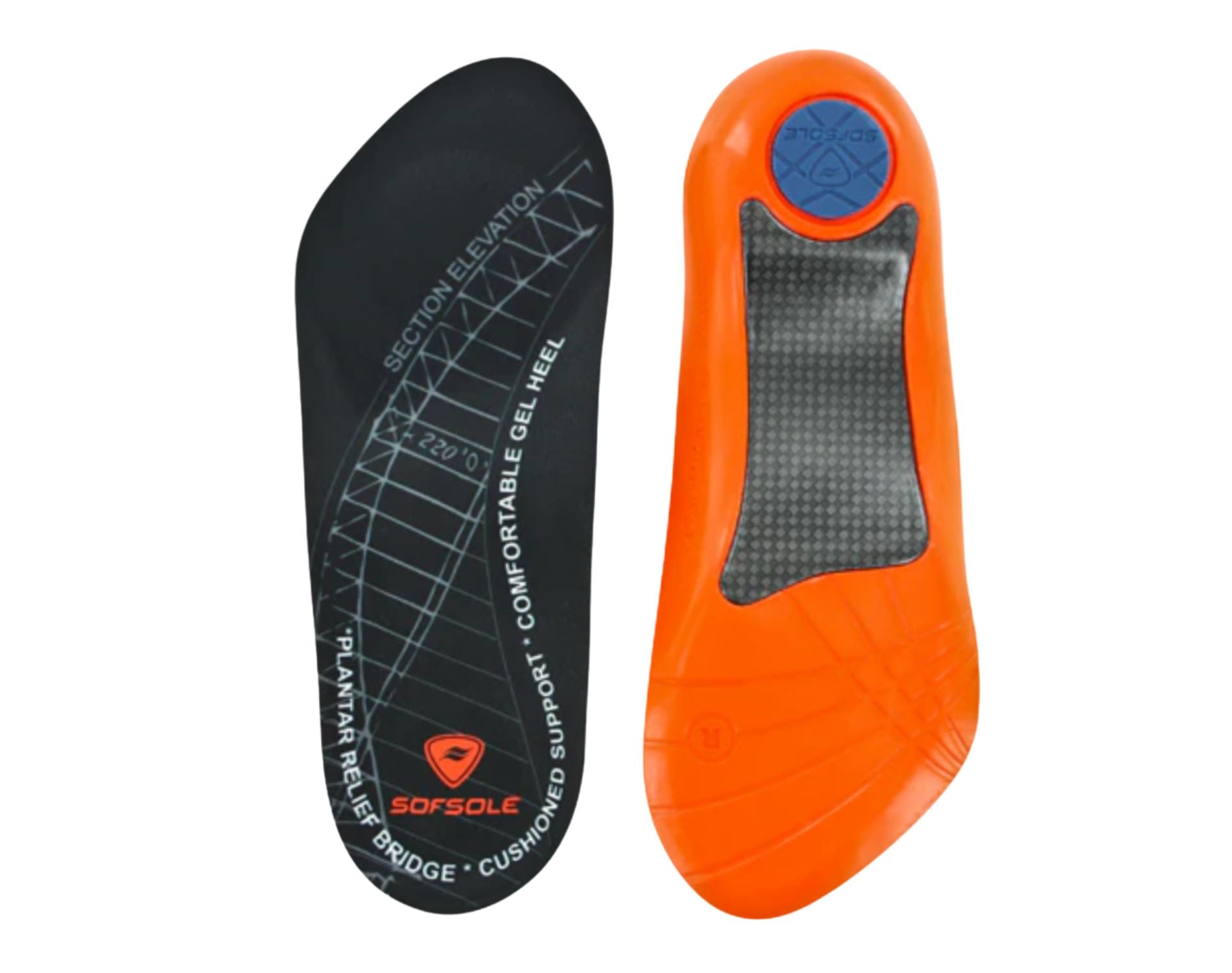 Sof Sole Plantar Fascia Insole Mens
