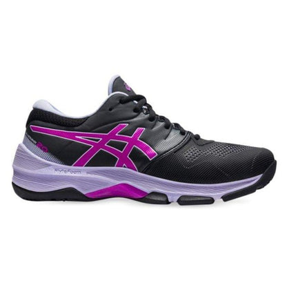 Asics Netball 7 / BLACK/ORCHID 005 Asics Gel-Netburner 20 Womens D Width Active Feet 4550330238551