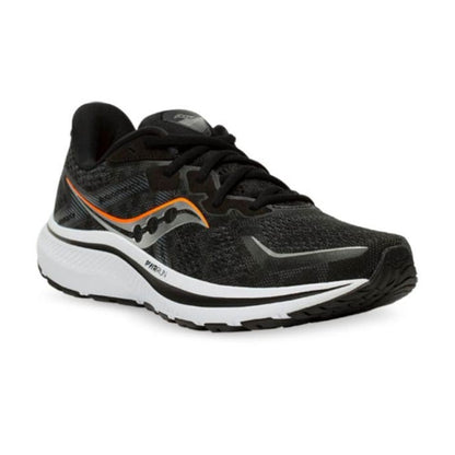 Saucony Moderate 8.5 / Black/White BLK Saucony Omni 20 Mens 2E Width Active Feet 194917842331