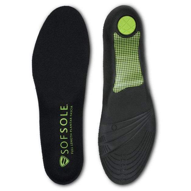 Sof Sole Insoles OSFA / Green Sof Sole Full Length Plantar Fascia Mens Active Feet 096506188748