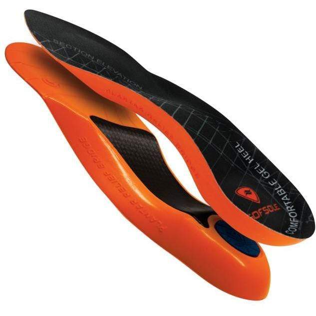 Sof Sole Insoles OSFA / Orange Sof Sole Plantar Fascia Insole Mens Active Feet 096506186515