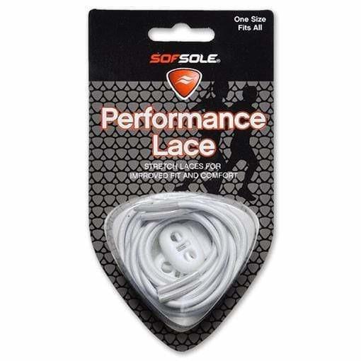 Sof Sole Laces 38 / White Sof Sole PERFORMANCE LACE Active Feet 096506849724